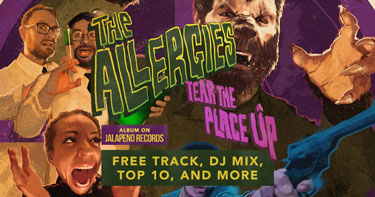 The Allergies - Tear The Place Up Album on Jalapeno Takeover